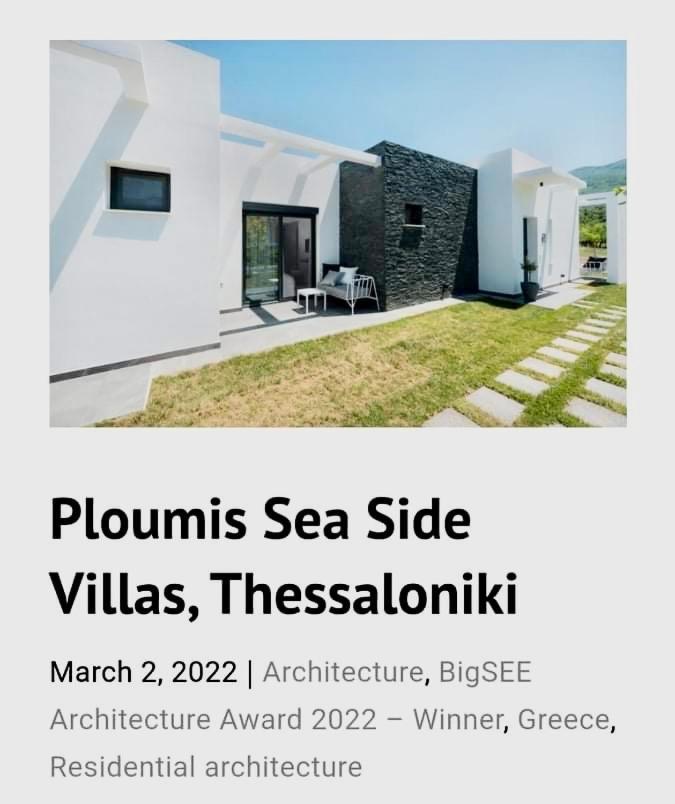 Ploumis Seaside Villas Stavros  Exterior foto